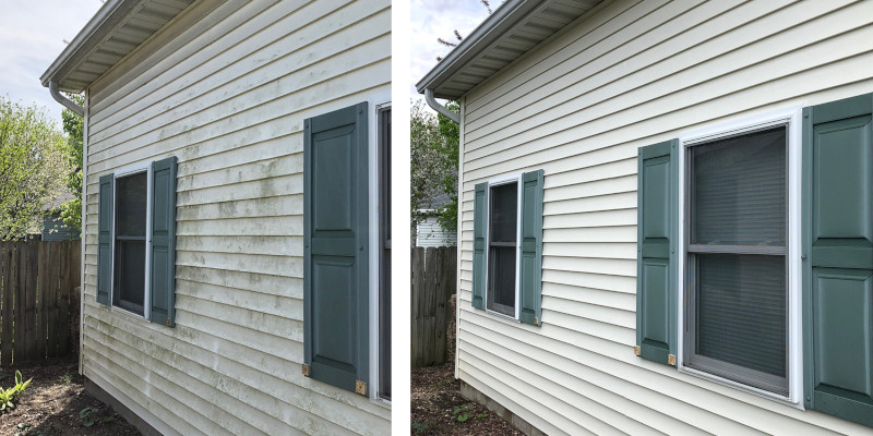 Siding Cleaning in Manhattan, Kansas