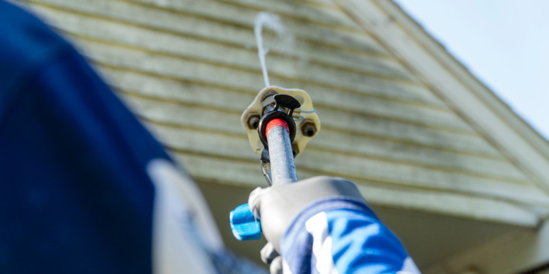 Power Washing Siding in Manhattan, Kansas